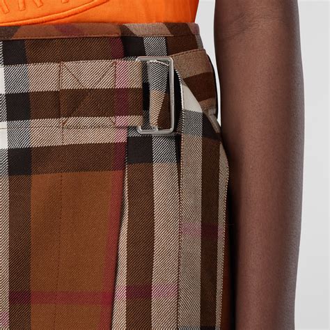 burberry check skirt womens|pleated skirt suits for women.